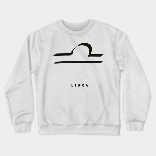 LIBRA KIROVAIR ASTROLOGICAL SIGNS #cancer #astrology #kirovair #symbol #minimalism #horoscope #scorpion #home #decor Crewneck Sweatshirt by Kirovair